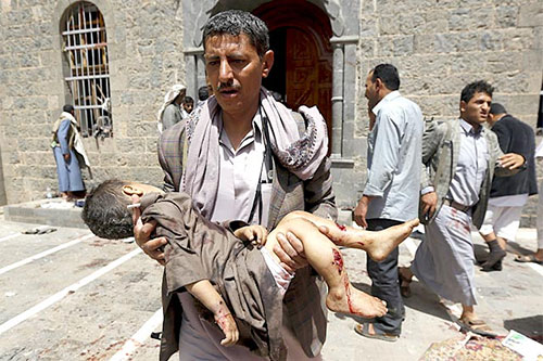 La agresión saudí ha dejado 1121 niños muertos y otros 1650 heridos